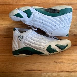 Forest green Air Jordan 14